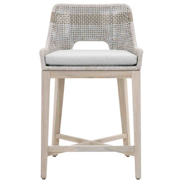 Essentials For Living Woven Tapestry Outdoor Counter Stool