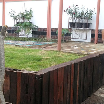Local tiles and Garden