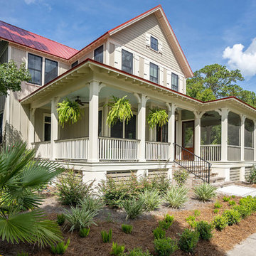 Midlothian Farmhouse with Southern Country Style