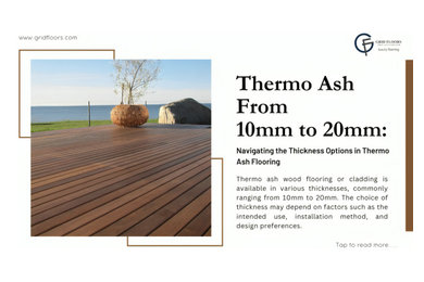 Thermo ash flooring