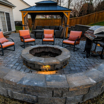 Paver Patio and Retaining Wall