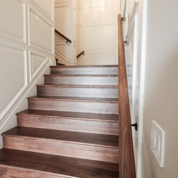 Project #74 | Circular Staircase with Hand-Forged Metal Panels