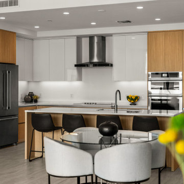 Contemporary Kitchen and Dining — Quay Commons Sarasota