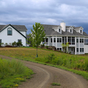 New York Custom Home and Pool House