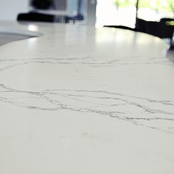 Statuario Bianco 5132 Island and Bar top