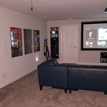 Douglas - Home Theater - 100'' Projection Screen - 7.2 SS - RTI Home Automation