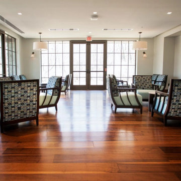 Select Walnut Plank Flooring, Living - Seating Area