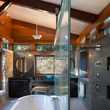 Rounded Rocks Cabin