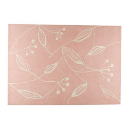 Mat The Basics - Mat The Basics Flora Pink Rug - Rugs