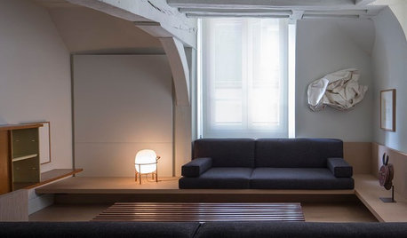 Casas Houzz: Un apartamento abuhardillado para dos en París