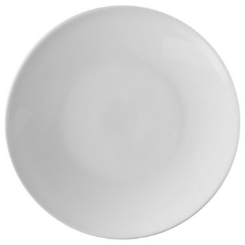 Coupe Bread and Butter Plates, Set of 6, Classic White