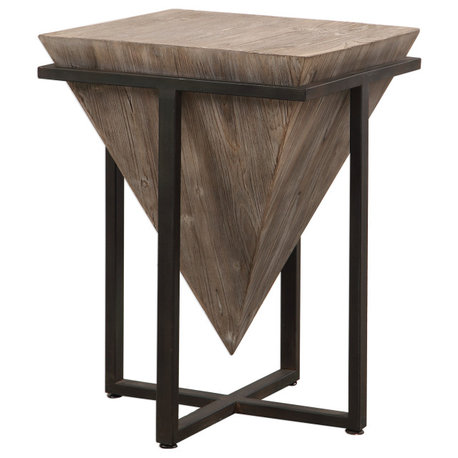 Uttermost Bertrand Wood Accent Table
