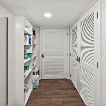 Updated Arlington Basement Gives Family Space to Relax and Play