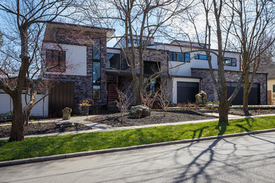 Example of a trendy exterior home design in Other