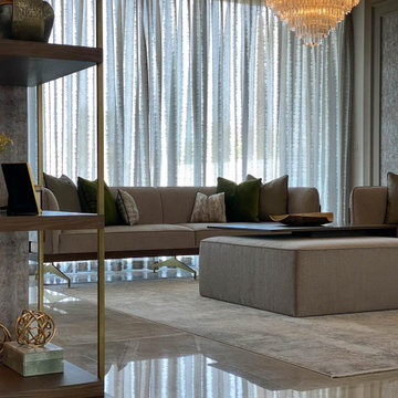 Open Plan Living and Dining room design