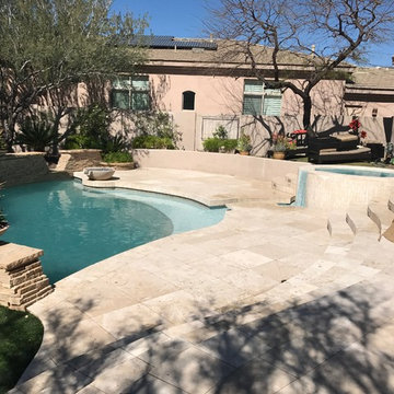 Hansen Travertine Patio Repair, Clean, Hone & Seal