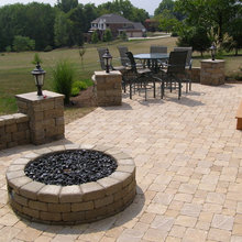 Outdoor Patio with fire pit