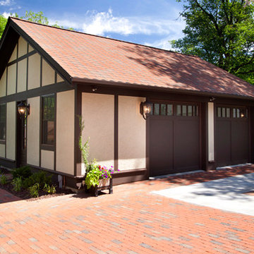 Historically Replicated Garage & Landscape - Saint Paul