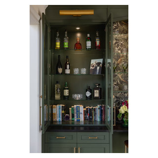 Easton Estate - Transitional - Home Bar - Bridgeport - by Dominique ...