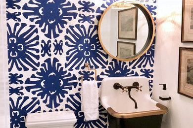 Powder room - powder room idea in Los Angeles