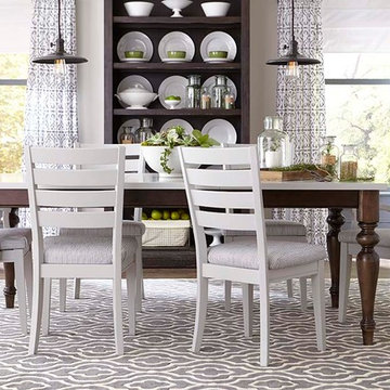 Custom Dining Rectangle Table by Bassett Furniture
