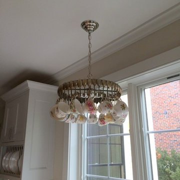 Upcycled Teacup and Spoon Chandelier