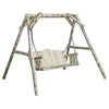 Montana Woodworks Mwlsv Montana Lawn Porch Swing With Grade Oil Exterior