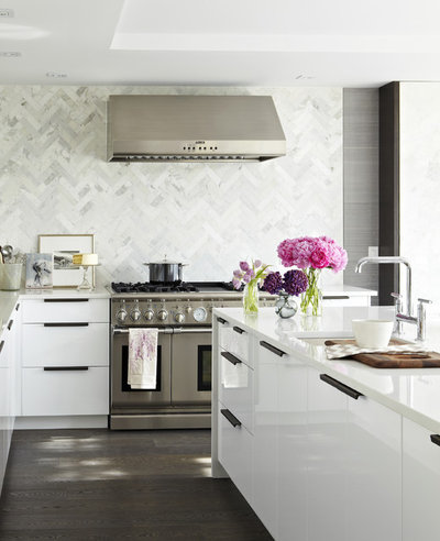 Contemporary Kitchen by Croma Design Inc