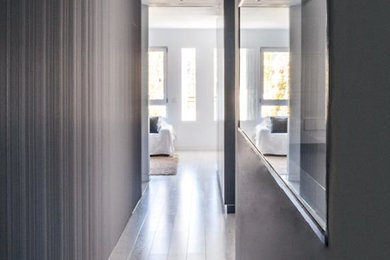 Inspiration for a contemporary hallway remodel in Madrid