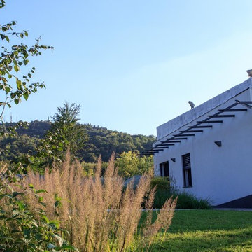 Un giardino collinare in stile Dutch Wave