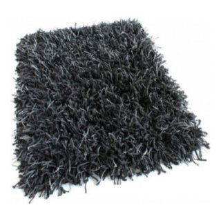 Bling, Black Marble, Custom Carpet Area Rug, 68.2 oz Shag 1.5