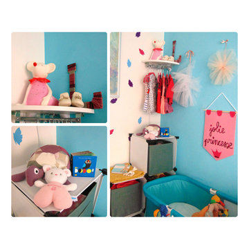 espace pour bébé dans chambre parentale