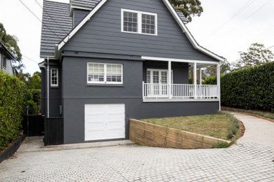 Transitional exterior home photo in Sydney