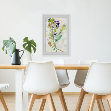"Grape Vine" Framed Painting Print