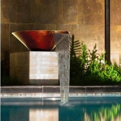 Ares Copper Water Bowl - Outdoor Fountains And Ponds