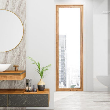 Clean White Bathroom