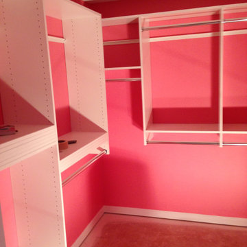 Pink Closet (before carpet)