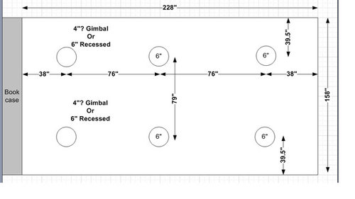 Basement Recessed Lighting Layout Openbasement