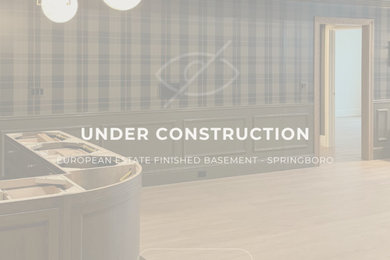 European Estate Finished Basement