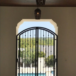 Decorative Metal Pool Gate - Home Fencing And Gates
