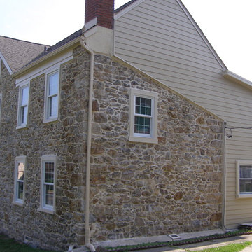 Total Exterior Restoration of 1800 Circa Farmhouse