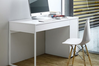 Prado White Modern Computer Desk by TemaHome