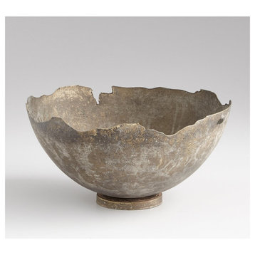 Pompeii Bowl, Whitewashed, Small