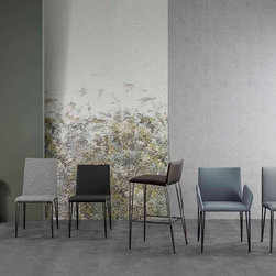 FILLIY Chair Family with Steel Legs - Dining Chairs