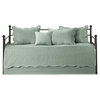 Madison Park Tuscany 6 Piece Reversible Scalloped Edge Daybed Cover Set