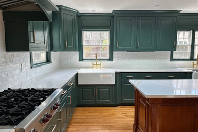Inspiration for a timeless kitchen remodel in Boston