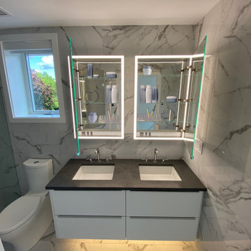 Bathroom and SIDLER Mirror in Kai Kitsilano, Vancouver, BC