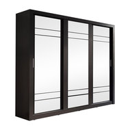 Verto 3 Door Sliding Wardrobe Modern Wardrobes And Armoires