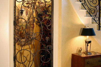 Elegant wine cellar photo in Dallas