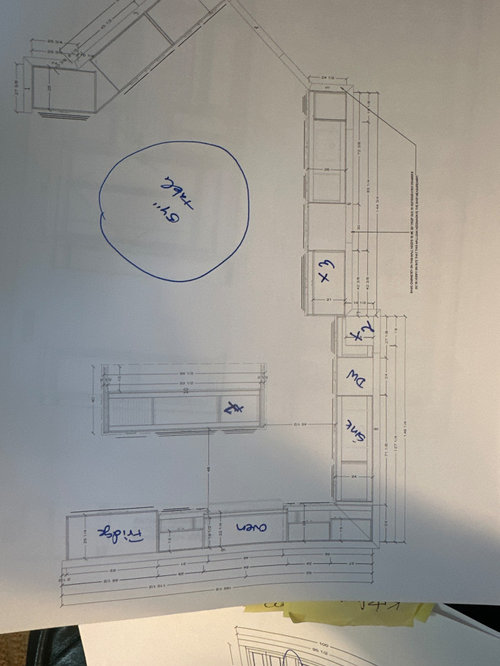Dish drawer location in relationship to the dishwasher | Houzz Forum